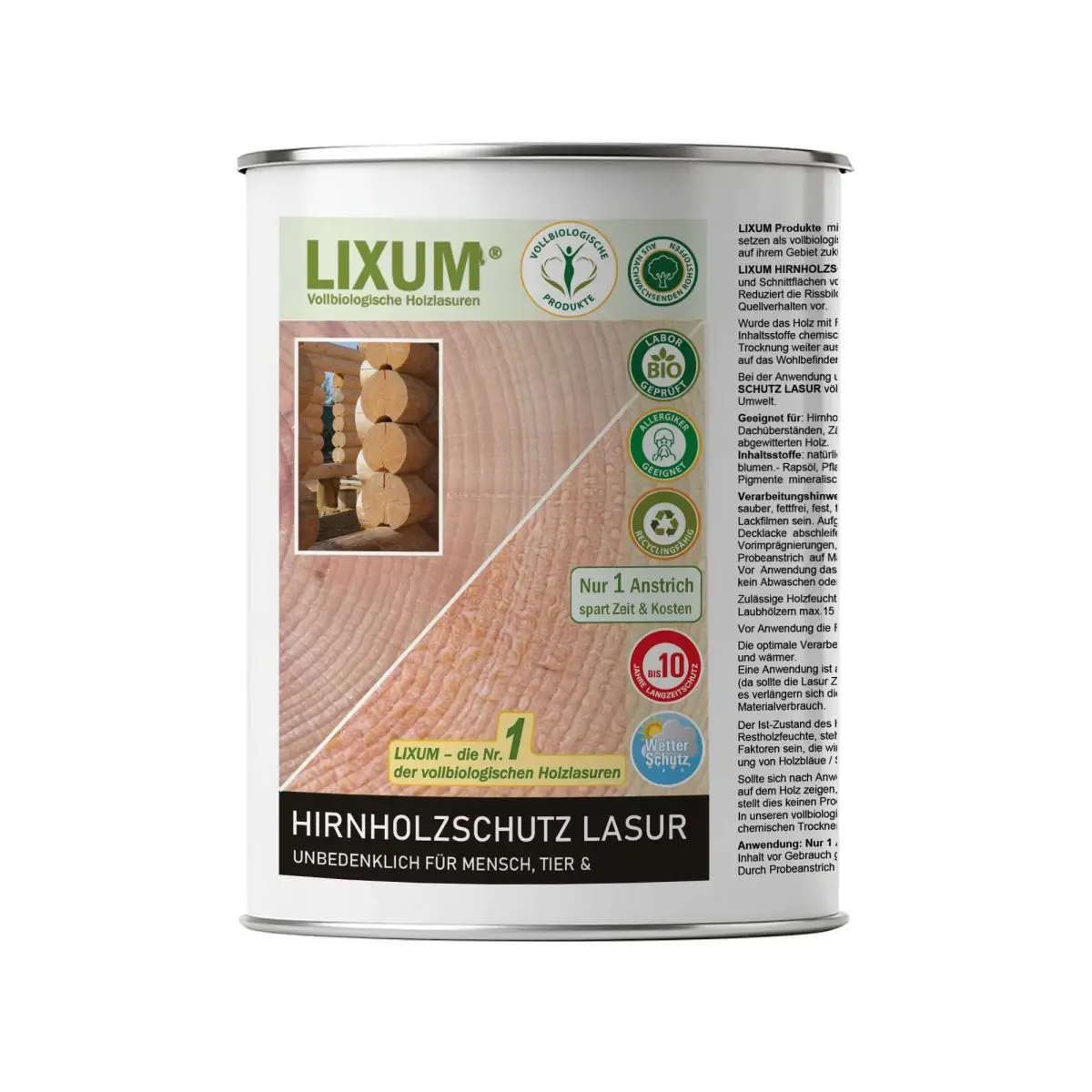 Lixum-Hirnholzschutz-Lasur