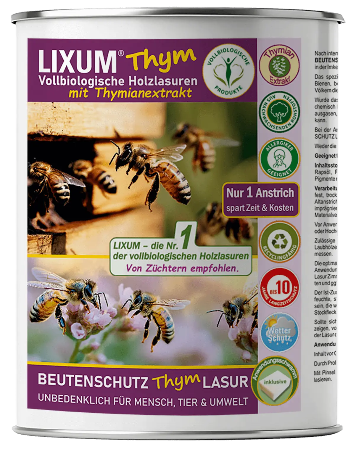 Lixum Thym Beutenschutz