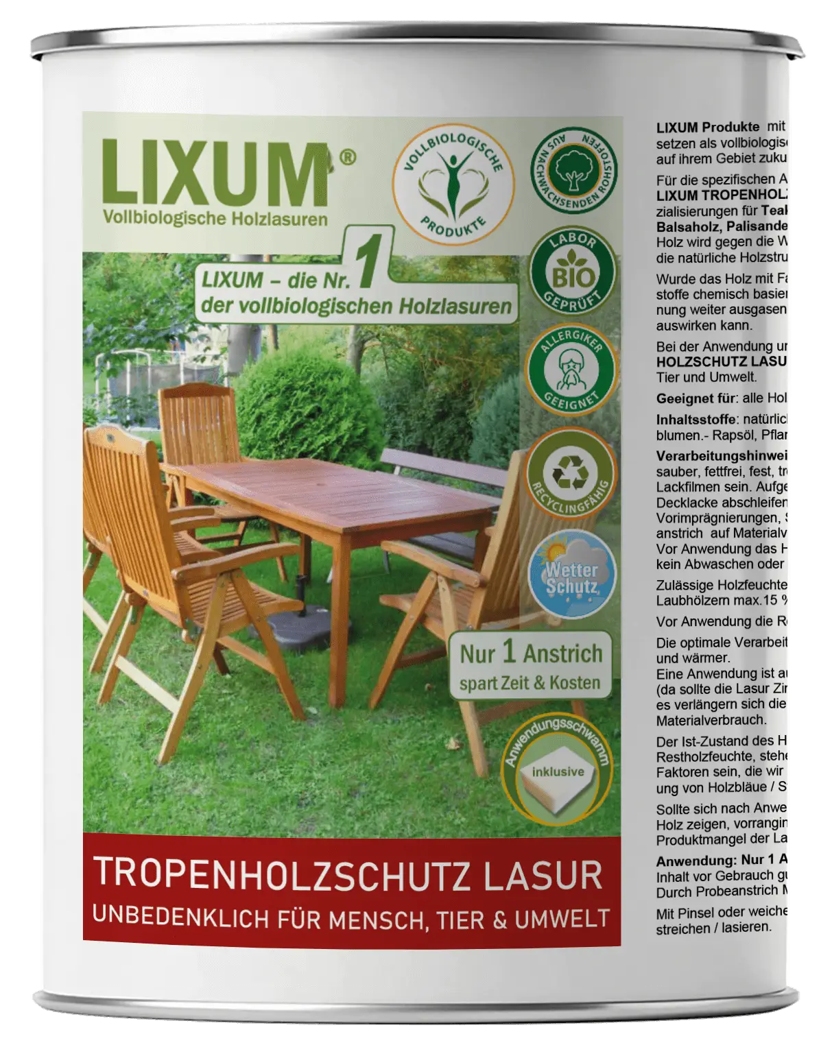 Lixum - Tropenholzschutz