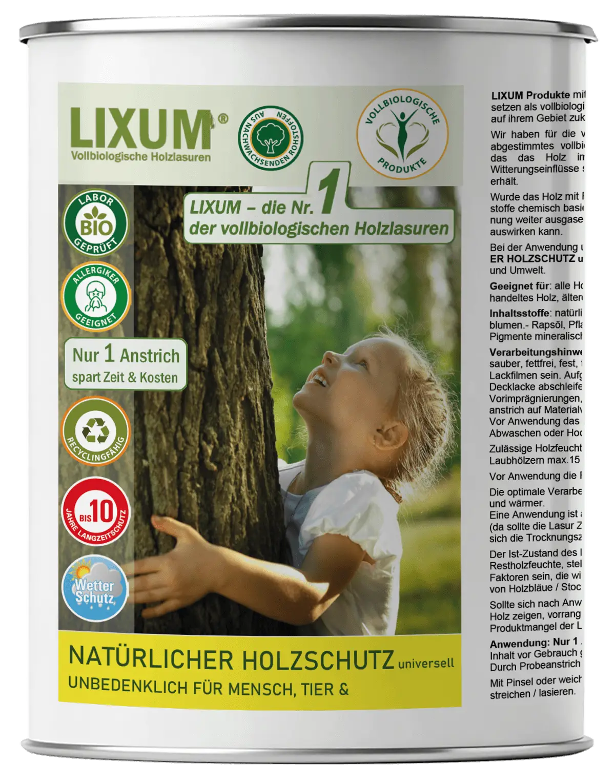 Lixum - Natürlicher Holzschutz